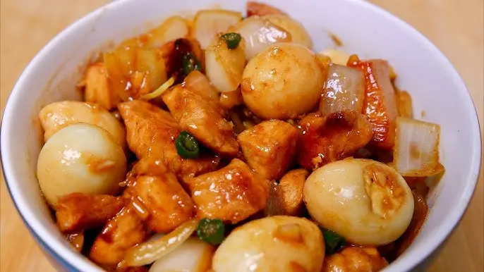 Diced Chicken Chef Sauce