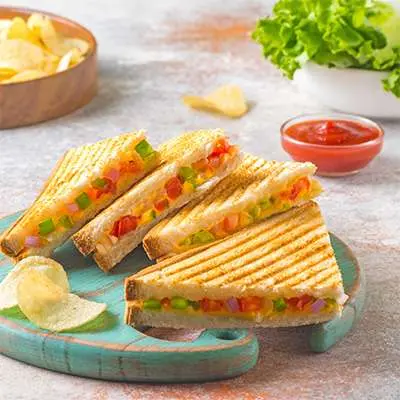 Veg Cheese Sandwich-4 Pcs