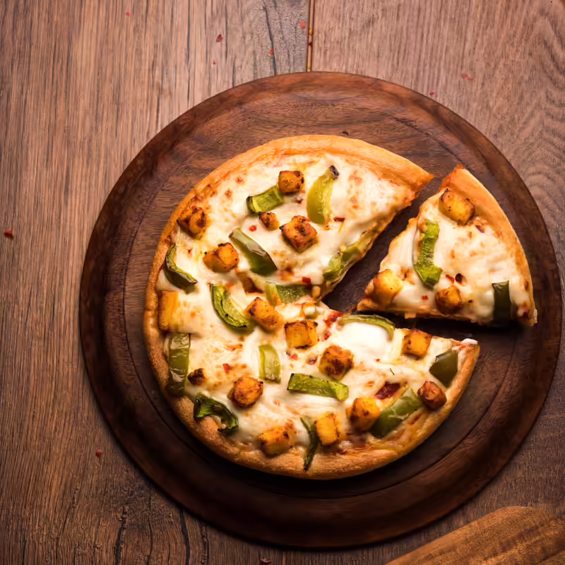 Paneer Filling Pizzas- 12 Inch