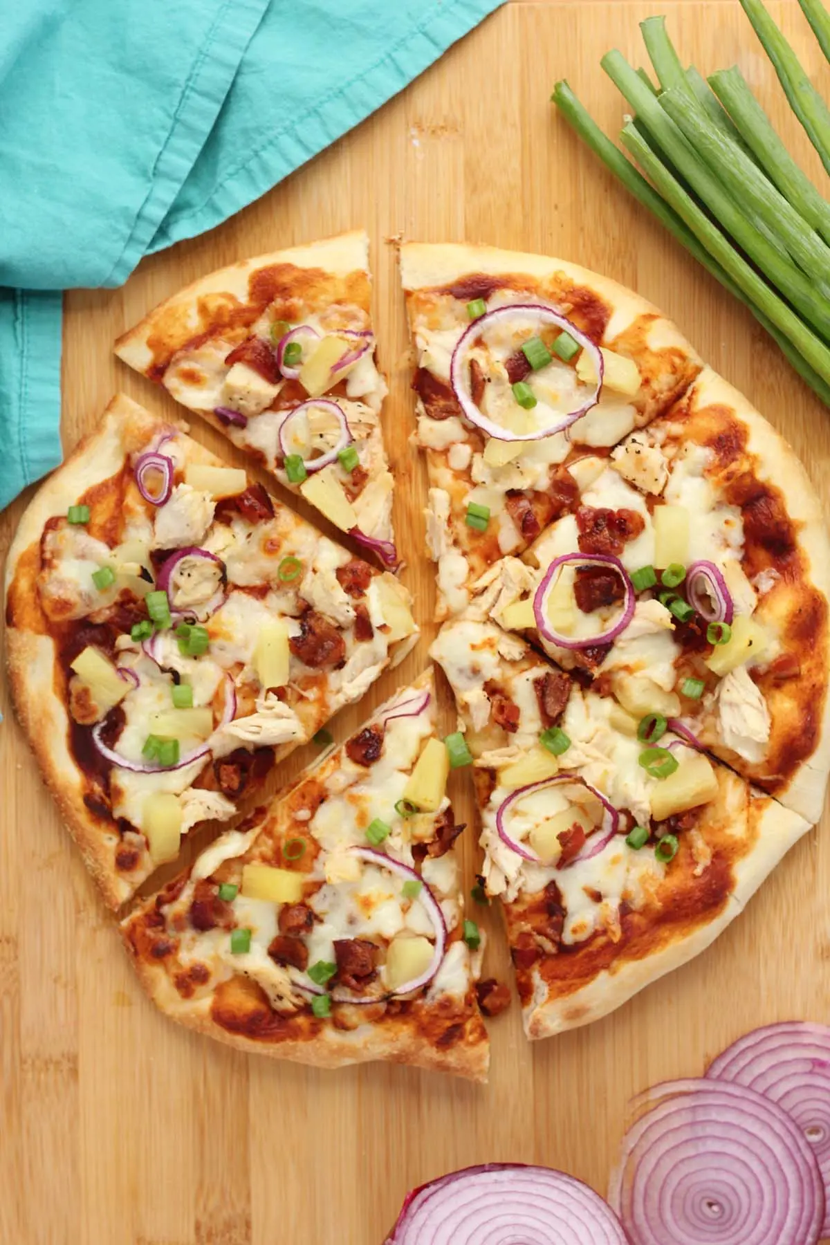 Chicken Hawaiian Pizza