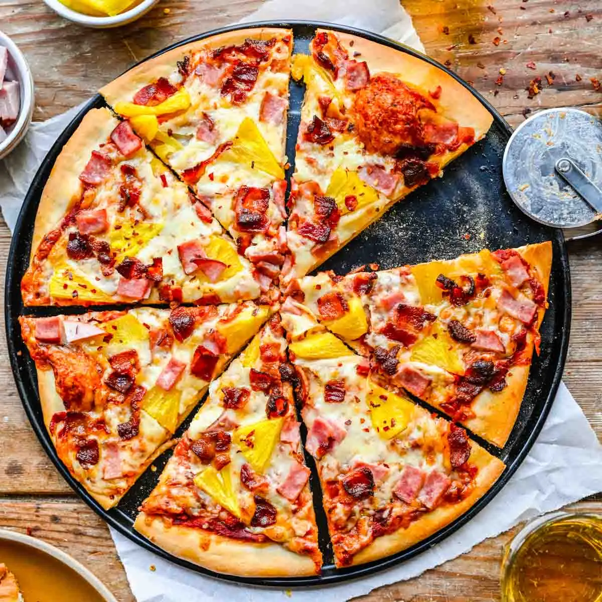 Hawaiin Non Veg Pizza