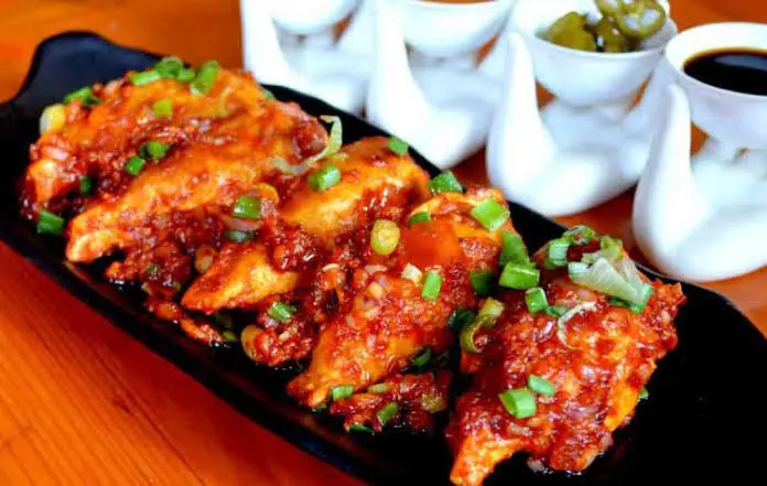 Veg Chilly Momo
