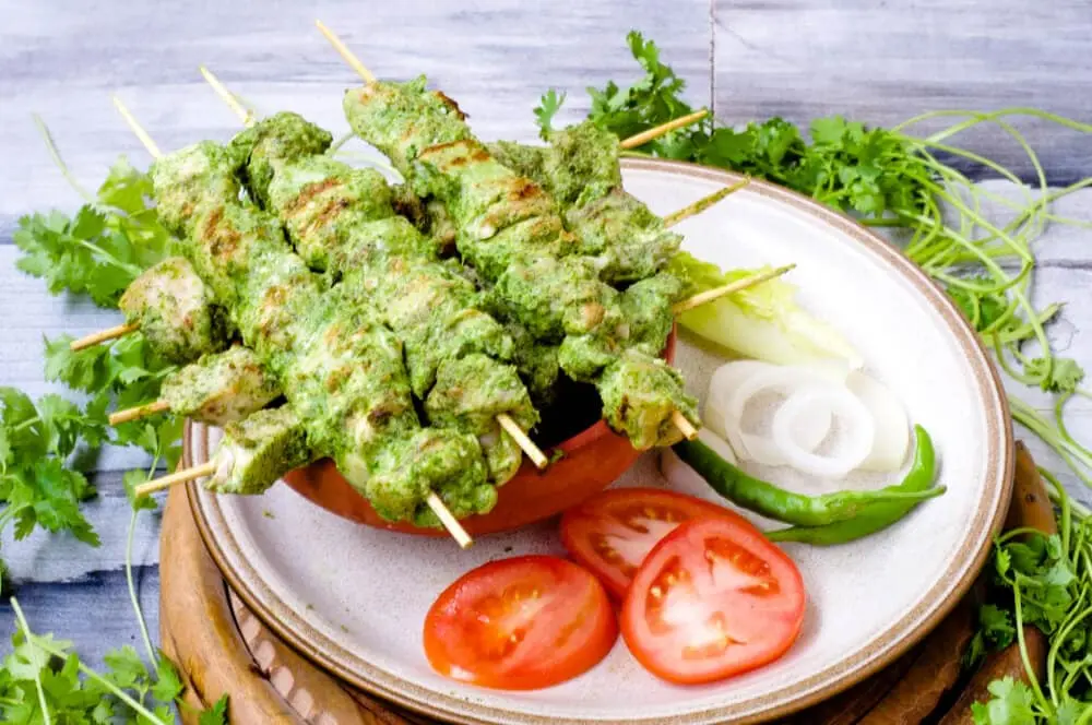 Green Chicken Tikka